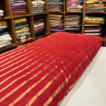 S7053 Chanderi Tissue stripes