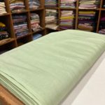 S7468 plain Mul Chanderi ( green)