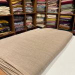 S7468 plain Mul Chanderi (brown)
