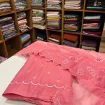 S7484 chanderi set(pink)