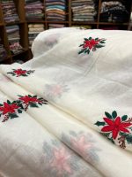 S6810 mul chanderi embroidered