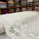 S7300 Aplique worked Chanderi