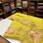 S7482 semi silk set ( yellow)