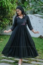 N4341 Mul Chanderi ( Black) - Image 2