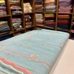 S7205 Embroidered Mul Chanderi