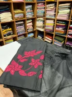 S7168 semi silk set (Black) - Image 2