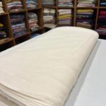 S7468 plain Chanderi ( offwhite)