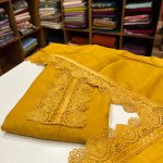 S7165 semi silk set (mustard yellow)