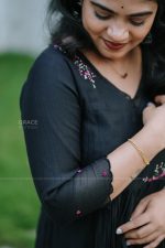 N4341 Mul Chanderi ( Black) - Image 3