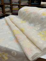 S7403 Embroidered mul chanderi - Image 2