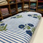 S7550 cotton stripes (blue )